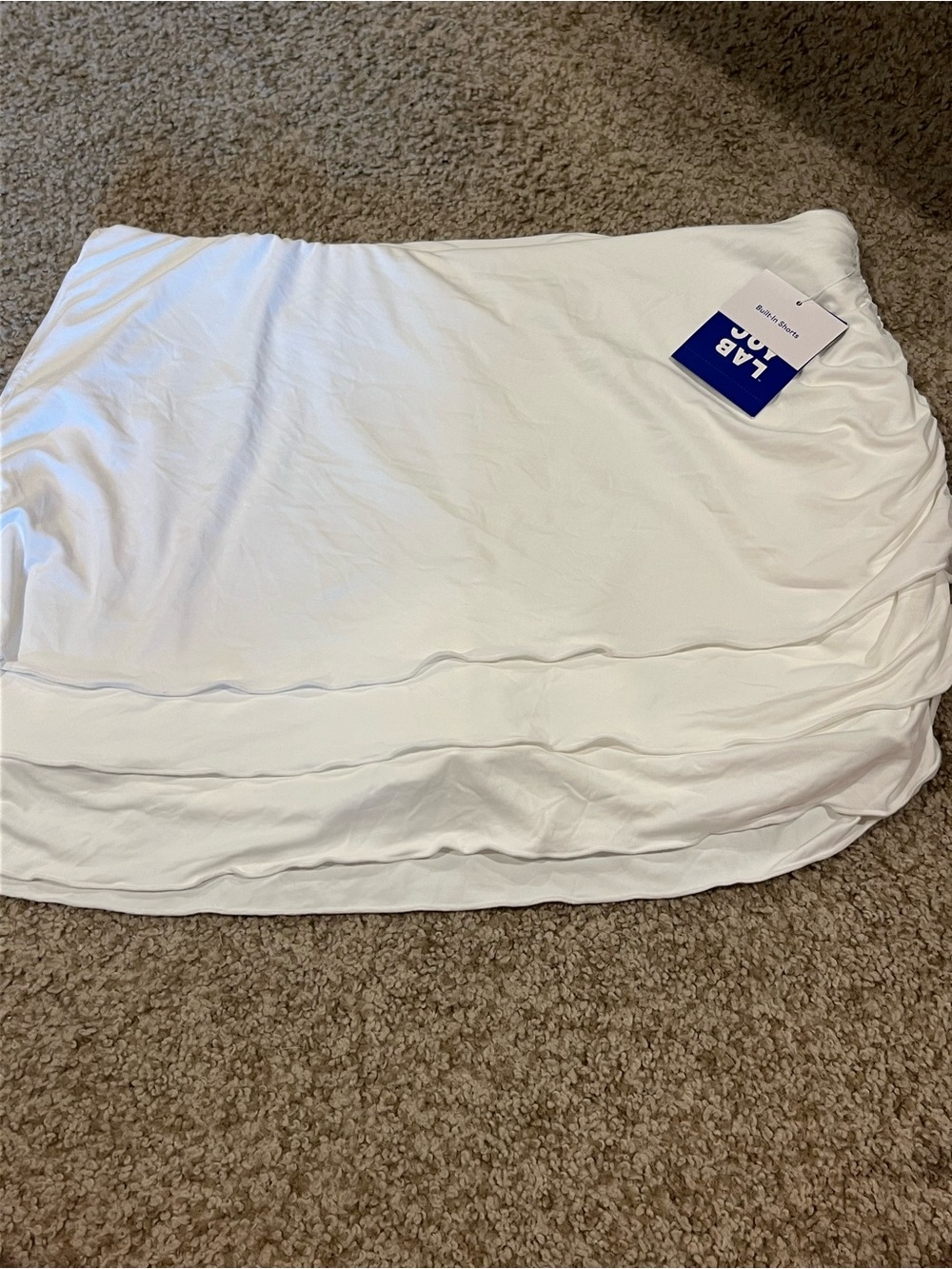 White Joy Lab Skort